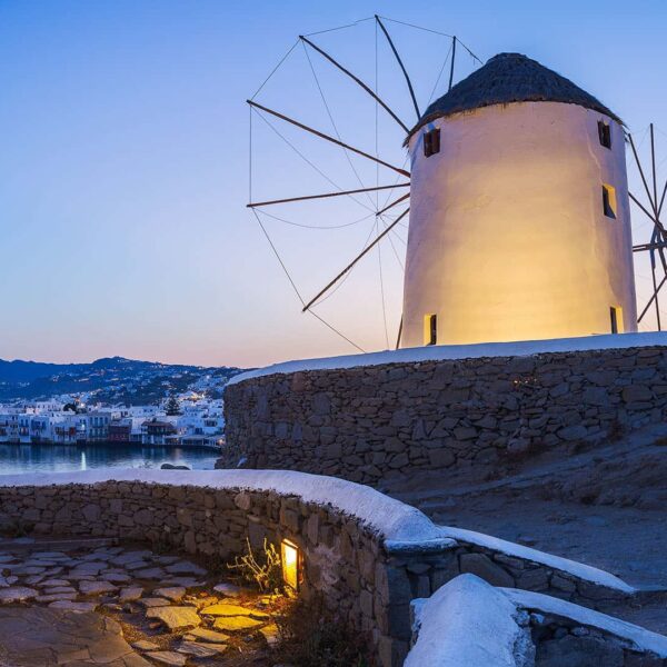 11The Iconic Mykonos Windmills