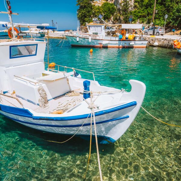 11Relax on the beach, go snorkeling or a boat tour of the pellucid waters, hike one of the two mountains, visit a waterfall, wander the town of Pythagorion or relax at a cafe in Vathy!