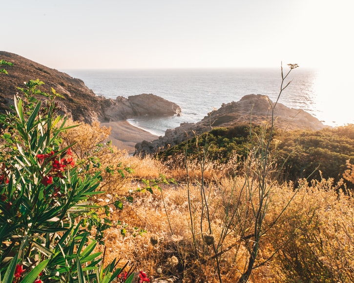 Ikaria Island authentic island