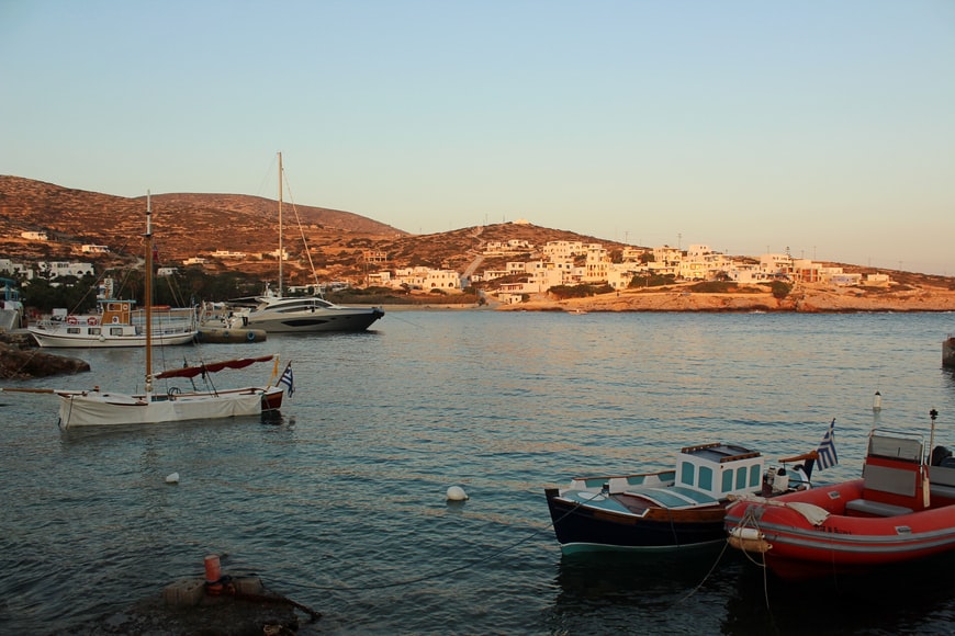 Donousa Island port